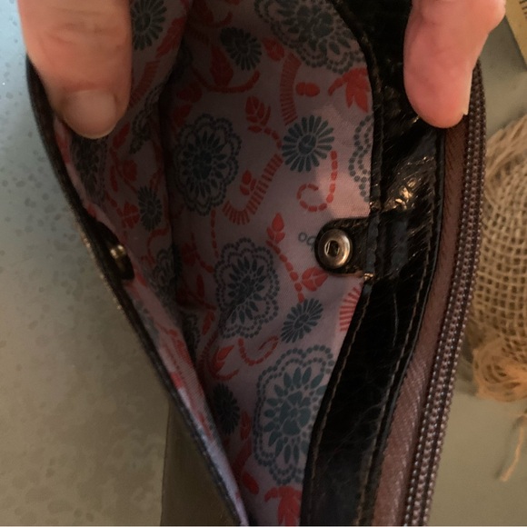 Hobo, NEW WITH TAGS, Small BLACK Wristlet. 100 percent genuine LEATHER. - Picture 5 of 7